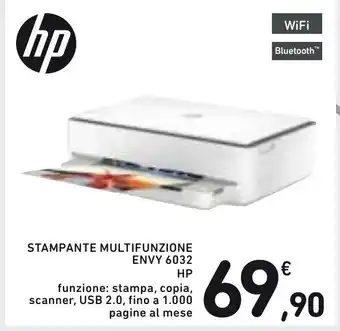 Spazio Conad HP Stampante Multifunzione Envy 6032 offerta