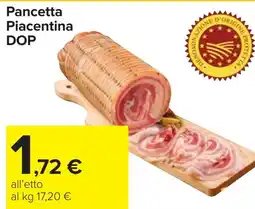 Carrefour Market Pancetta Piacentina DOP offerta