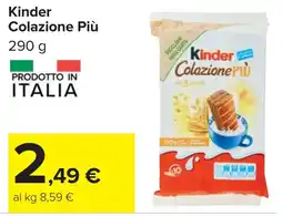 Carrefour Market Kinder Colazione Più offerta