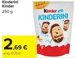 Carrefour Market Kinderini Kinder offerta
