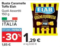 Carrefour Market Busta Caramelle Toffe Elah offerta