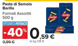 Carrefour Market Pasta di Semola Barilla offerta