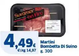 Sigma Martini Bombetta Di Suino offerta
