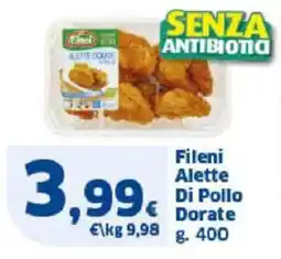 Sigma Fileni Alette Di Pollo Dorate offerta