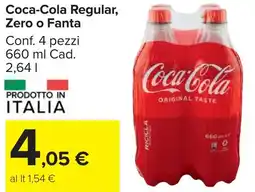 Carrefour Market Coca-Cola Regular, Zero o Fanta offerta