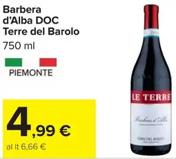 Carrefour Market Barbera d'Alba DOC Terre del Barolo offerta