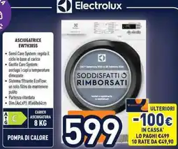 Unieuro Electrolux ASCIUGATRICE EW7H385S offerta