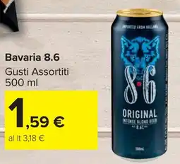 Carrefour Market Bavaria 8.6 offerta