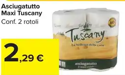 Carrefour Market Asciugatutto Maxi Tuscany offerta