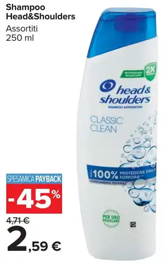 Carrefour Market Shampoo Head&Shoulders offerta