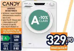 Unieuro Candy LAVATRICE HE1284TWM61S offerta