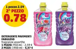 PENNY Detergente pavimenti FABULOSO offerta