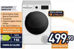 Unieuro Beko ASCIUGATRICE BMURT491BI offerta