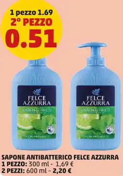 PENNY Sapone antibatterico FELCE AZZURRA offerta