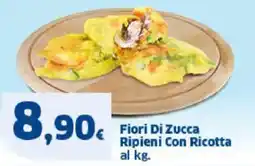 Sigma Fiori Di Zucca Ripieni Con Ricotta offerta