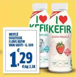 Sigma Nestle sveltesse i love kefir vari gusti offerta