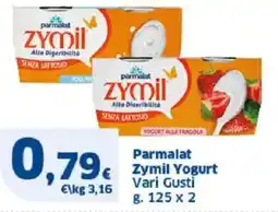 Sigma Parmalat Zymil Yogurt Vari Gusti offerta