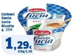 Sigma Galbani Santa Lucia Ricotta offerta