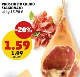 PENNY Prosciutto crudo stagionato offerta