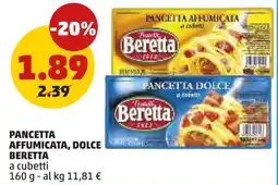 PENNY Pancetta affumicata, dolce BERETTA offerta
