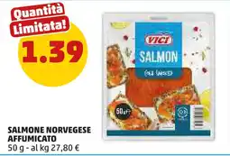 PENNY Salmone norvegese affumicato VICI offerta