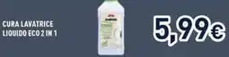 Unieuro Cura lavatrice liquido eco 2 in 1 offerta