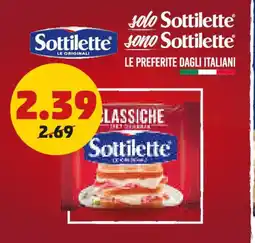 PENNY Classiche sottilette offerta