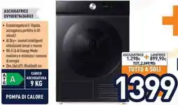 Unieuro Samsung ASCIUGATRICE DV90DB7845GBU3 offerta