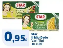 Sigma Star Il Mio Dado Vari Tipi 10 cubi offerta