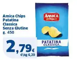Sigma Amica Chips Patatina Classica Senza Glutine offerta