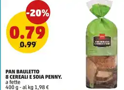 PENNY Pan bauletto 8 cereali e soia PENNY offerta