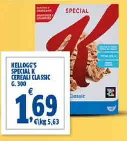 Sigma Kellogg's special k cereali classic offerta