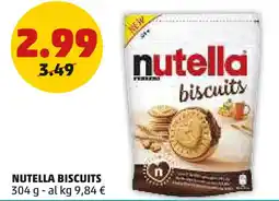 PENNY Nutella biscuits offerta