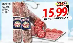 Il Genio Supermercato Negroni salame napoli offerta