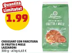 PENNY Croissant con farcitura di frutta e miele LAZZARONI offerta