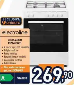 Unieuro Unieuro CUCINA 60CM FSCE60E4ATL offerta