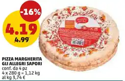 PENNY Pizza margherita GLI ALLEGRI SAPORI offerta