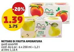 PENNY Nettare di frutta AMONATURA offerta