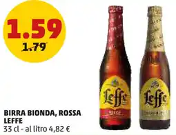 PENNY Birra bionda, rossa LEFFE offerta