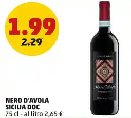 PENNY Nero d'avola sicilia DOC offerta