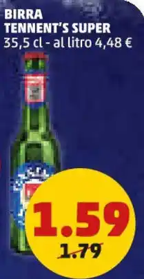 PENNY Birra TENNENT'S SUPER offerta