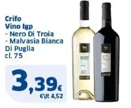 Sigma Crifo Vino Igp offerta