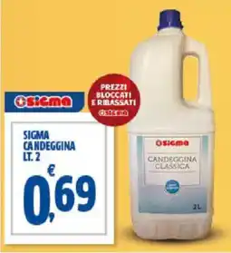 Sigma Sigma candeggina offerta