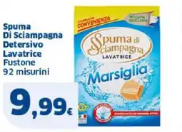 Sigma Spuma Di Sciampagna Detersivo Lavatrice Fustone 92 misurini offerta