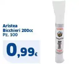 Sigma Aristea Bicchieri 200cc offerta