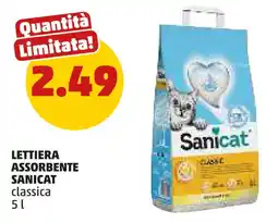 PENNY Lettiera assorbente SANICAT offerta