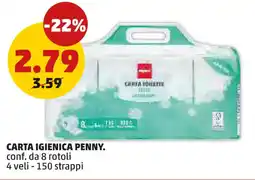 PENNY Carta igienica PENNY offerta