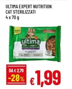 Famila Ultima expert nutrition cat sterilizzati offerta