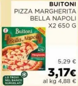 Coop Sardegna Buitoni pizza margherita bella napoli offerta