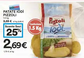 Coop Patate iodì PIZZOLI offerta